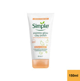 Simple Protect ‘N’ Glow Express Glow Clay Polish For Dull & Tired Skin (150 ml)